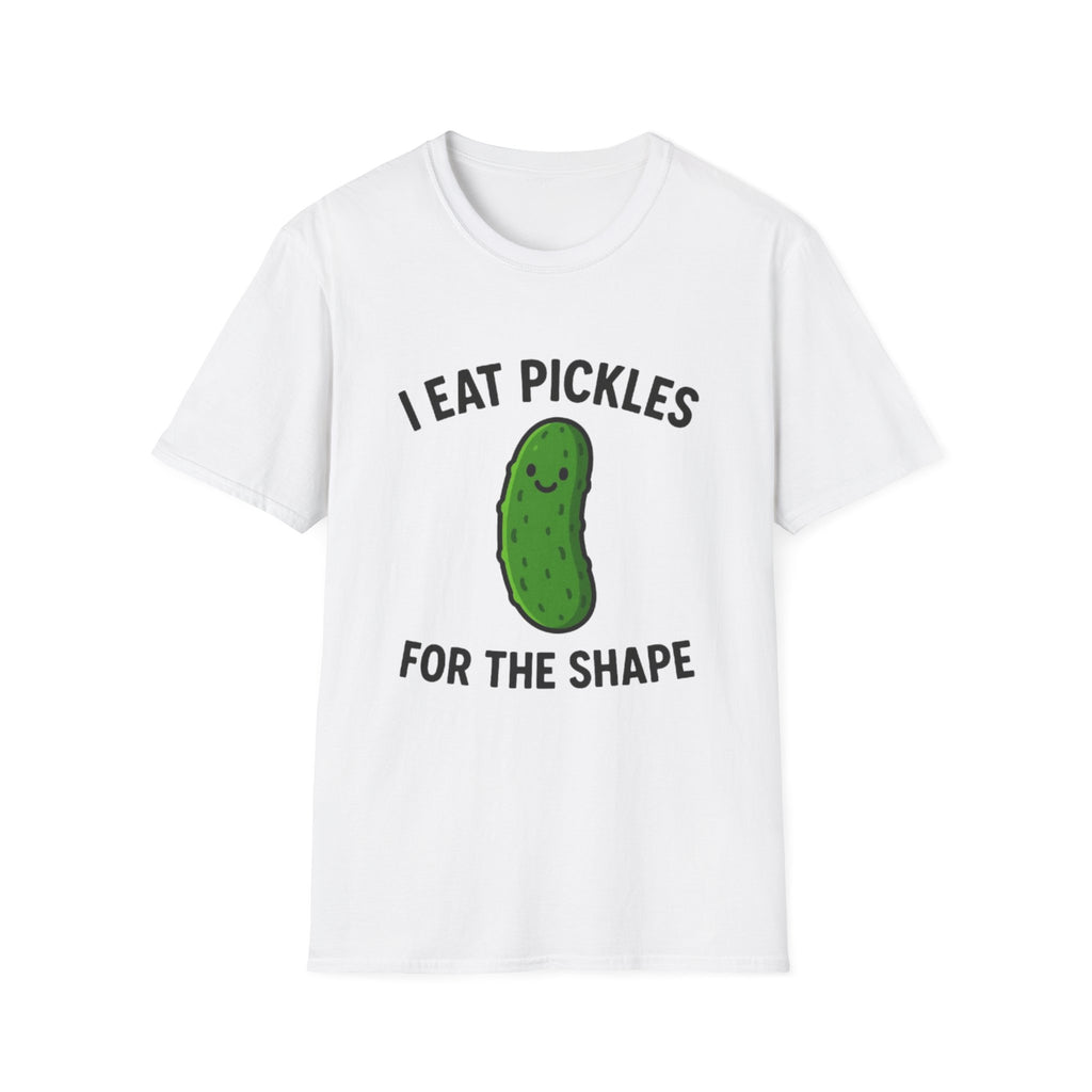 "I Eat Pickles for the Shape" Tee