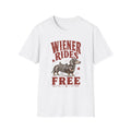 "Wiener Rides Free" Tee