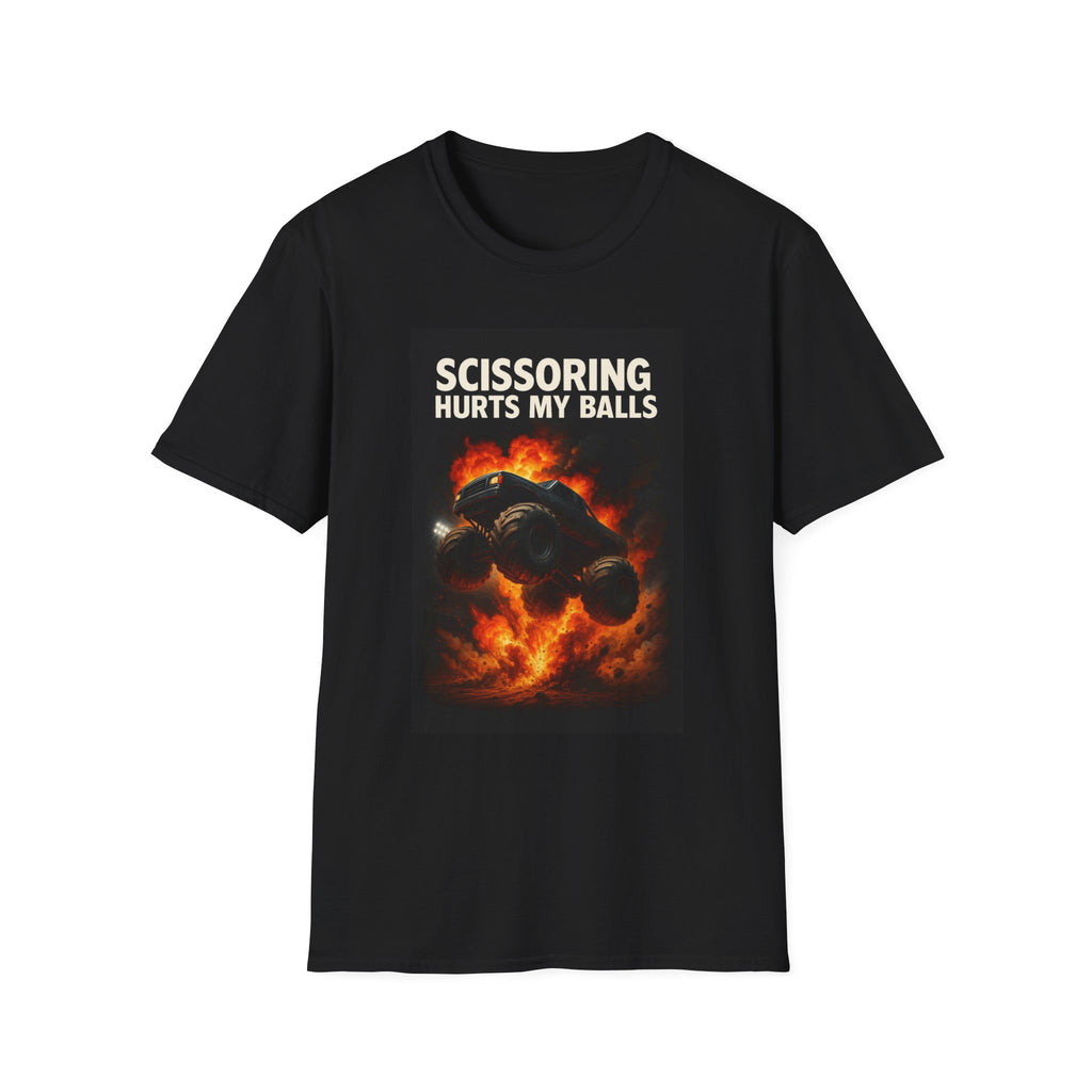 "Scissoring Hurts My Balls" Tee