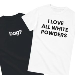 Cocaine Addicts Shirt Set