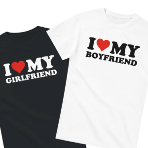 I Love My Girlfriend Shirt Set