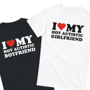 Hot Autistic Couple Shirt Set