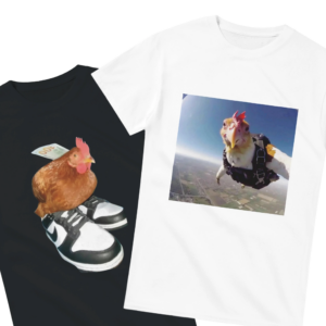 Chicken Aura Shirt Set