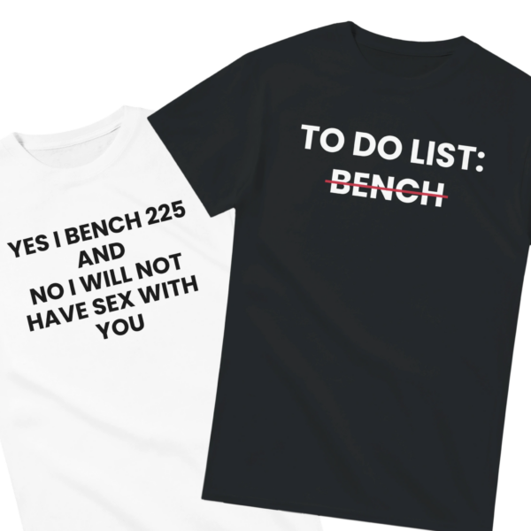 Flat Bench Enjoyer Shirt Set